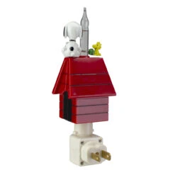 7.25" White Peanuts Snoopy And Woodstock Doghouse Christmas Bubble Night Light 8 7.25" White Peanuts Snoopy And Woodstock Doghouse Christmas Bubble Night Light -Christmas Decoration Store roman 166734 2 50203.1667662805