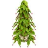 1.5' Slim Twas Night Red Holly Berry And Leaf Artificial Christmas Cone Tree - Unlit 2 1.5' Slim Twas Night Red Holly Berry And Leaf Artificial Christmas Cone Tree - Unlit -Christmas Decoration Store roman 35384 15127.1667491039
