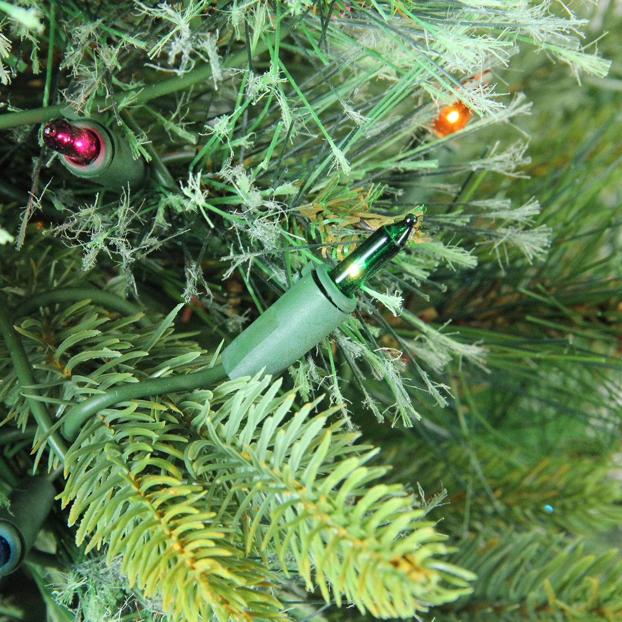 3' Pre-Lit Ashcroft Cashmere Pine Full Artificial Christmas Tree - Multi Dura Lights 4 3' Pre-Lit Ashcroft Cashmere Pine Full Artificial Christmas Tree - Multi Dura Lights - Image 2