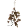 22" Brown Artificial Leaves And Pine Cones Christmas Swag -Christmas Decoration Store seasonsgreetings 63159 52255.1667535828