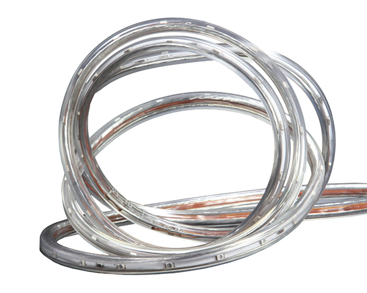 Pure White LED Linear Outdoor Christmas Tape Light - 10 Ft White Wire 4 Pure White LED Linear Outdoor Christmas Tape Light - 10 Ft White Wire - Image 2