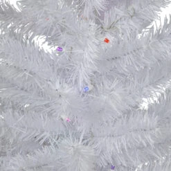 3' Pre-Lit LED Snow White Artificial Christmas Tree, Multi Lights -Christmas Decoration Store sienna 34436511 2 16553.1682520599