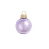 40ct Purple Pearl Glass Christmas Ball Ornaments 1.25 (30mm)