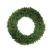 Pre-Lit Dakota Red Pine Artificial Christmas Wreath, 48-Inch, Clear Lights