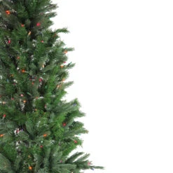 7.5' Pre-Lit Slim Vermont Fir Instant Shape Artificial Christmas Tree - Multi-Color Dura-Lit Lights 8 7.5' Pre-Lit Slim Vermont Fir Instant Shape Artificial Christmas Tree - Multi-Color Dura-Lit Lights -Christmas Decoration Store vickerman c102087 2 96648.1667685865