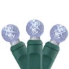 100 White LED G12 Berry Christmas Lights - 33 Ft Green Wire 1 100 White LED G12 Berry Christmas Lights - 33 Ft Green Wire -Christmas Decoration Store vickerman x4g9105pbg 1 new 11962.1667662954