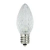 Club Pack Of 25 LED C7 Pure White Replacement Christmas Light Bulbs