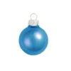 4ct Cobalt Blue Metallic Glass Christmas Ball Ornaments 4.75" (120mm)