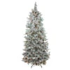 7.5' Pre-Lit Flocked Slim Colorado Spruce Artificial Christmas Tree - Clear Dura-Lit Lights -Christmas Decoration Store wqn8k0s5tluwopv9dniegmcdpf777jqt 72977.1684942138