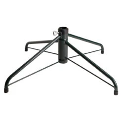 4.5' Pre-Lit Medium Flocked Winema Pine Artificial Christmas Tree - Clear Lights -Christmas Decoration Store ww multi tree stand 64043.1668525186 42091.1684870666