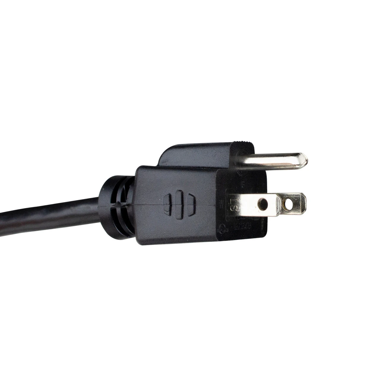 20' Black 3-Prong Outdoor Extension Power Cord 5 20' Black 3-Prong Outdoor Extension Power Cord - Image 3