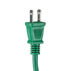 40' Green 2-Prong Outdoor Extension Power Cord With End Connector 7 40' Green 2-Prong Outdoor Extension Power Cord With End Connector -Christmas Decoration Store ys90568 2 22502.1667560778