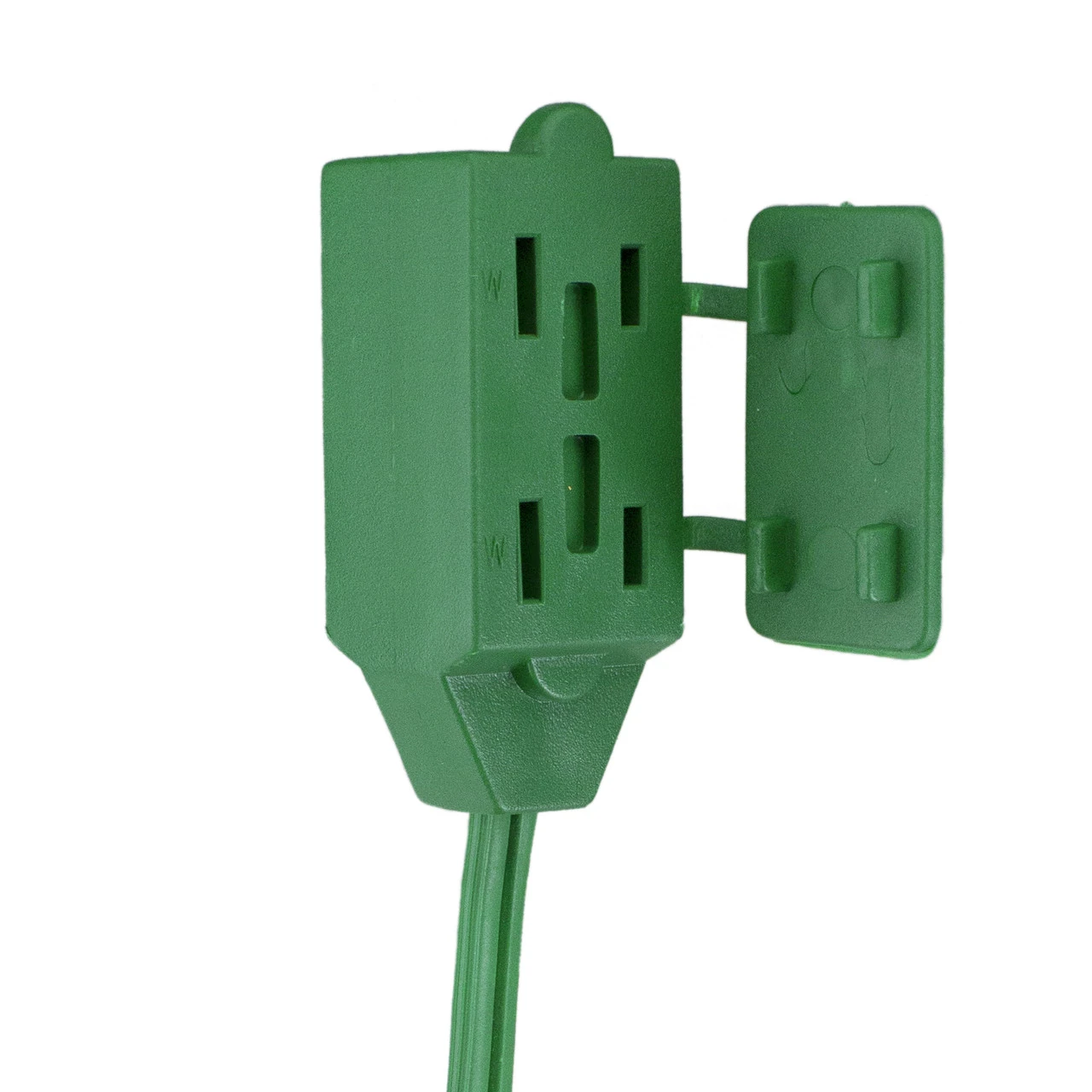 15' Green Indoor Power Extension Cord With 3-Outlets And Foot Switch 5 15' Green Indoor Power Extension Cord With 3-Outlets And Foot Switch - Image 3
