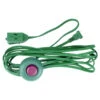 15' Green Indoor Power Extension Cord With 3-Outlets And Foot Switch 2 15' Green Indoor Power Extension Cord With 3-Outlets And Foot Switch -Christmas Decoration Store ys90571 mainn 93029.1667518784
