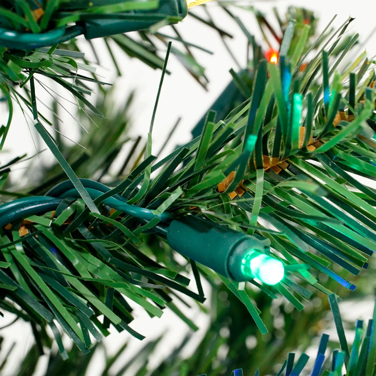 6" Pre-Lit Medium Mixed Classic Pine Artificial Christmas Tree, Multi Color LED Lights 4 6" Pre-Lit Medium Mixed Classic Pine Artificial Christmas Tree, Multi Color LED Lights - Image 2